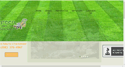 Desktop Screenshot of greenlawncareinc.com