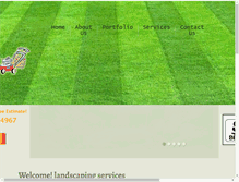 Tablet Screenshot of greenlawncareinc.com
